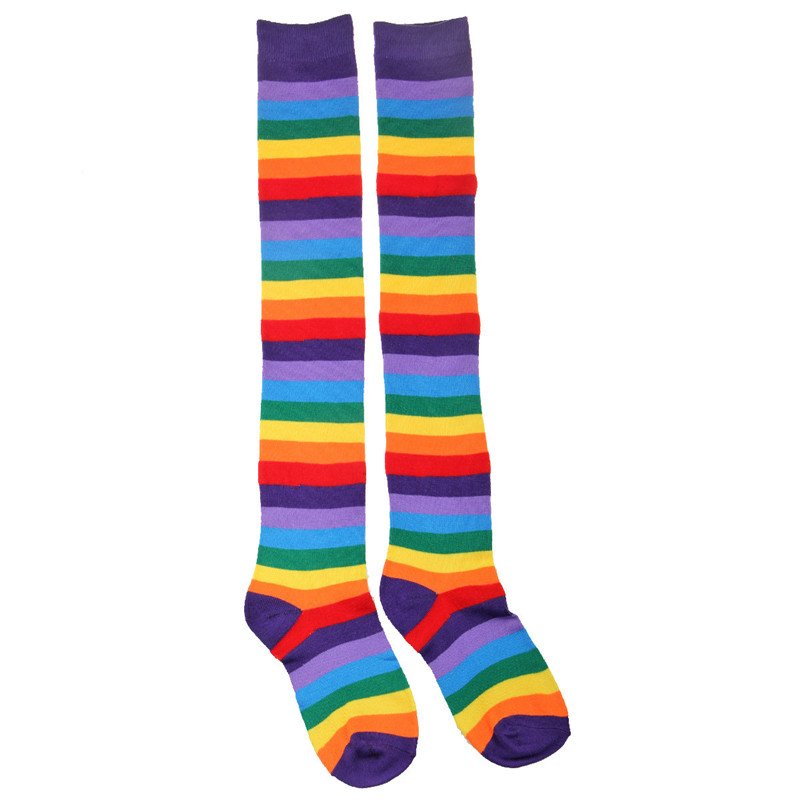 Stylish Rainbow Pride Knee High Socks - Queerks™