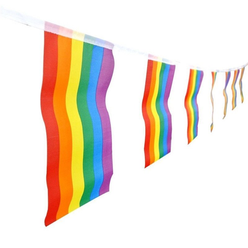 Decorative Rainbow Pride Hanging Banner Flags - Queerks™