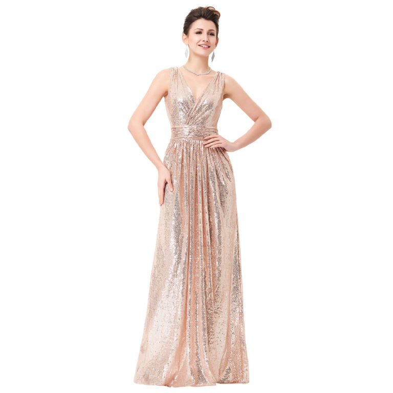 Elegant Sequin Evening Dress For Drag Queens - Queerks™