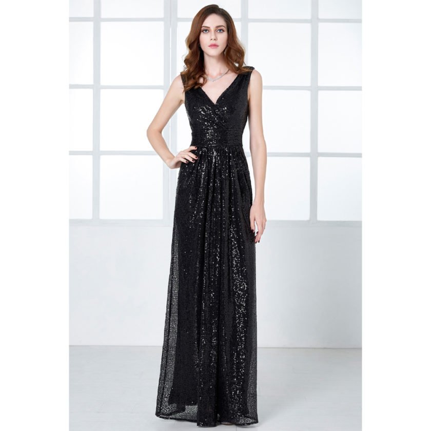 Elegant Sequin Evening Dress For Drag Queens - Queerks™